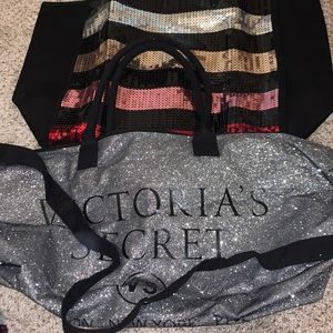 Victoria’s Secret tote and duffle bag